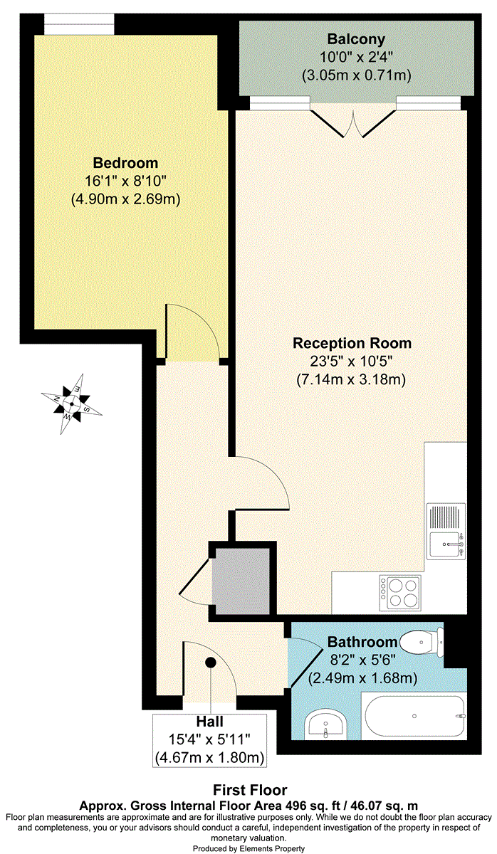 Flat 2, 52 Florida Street, Bethnal Green floorplan