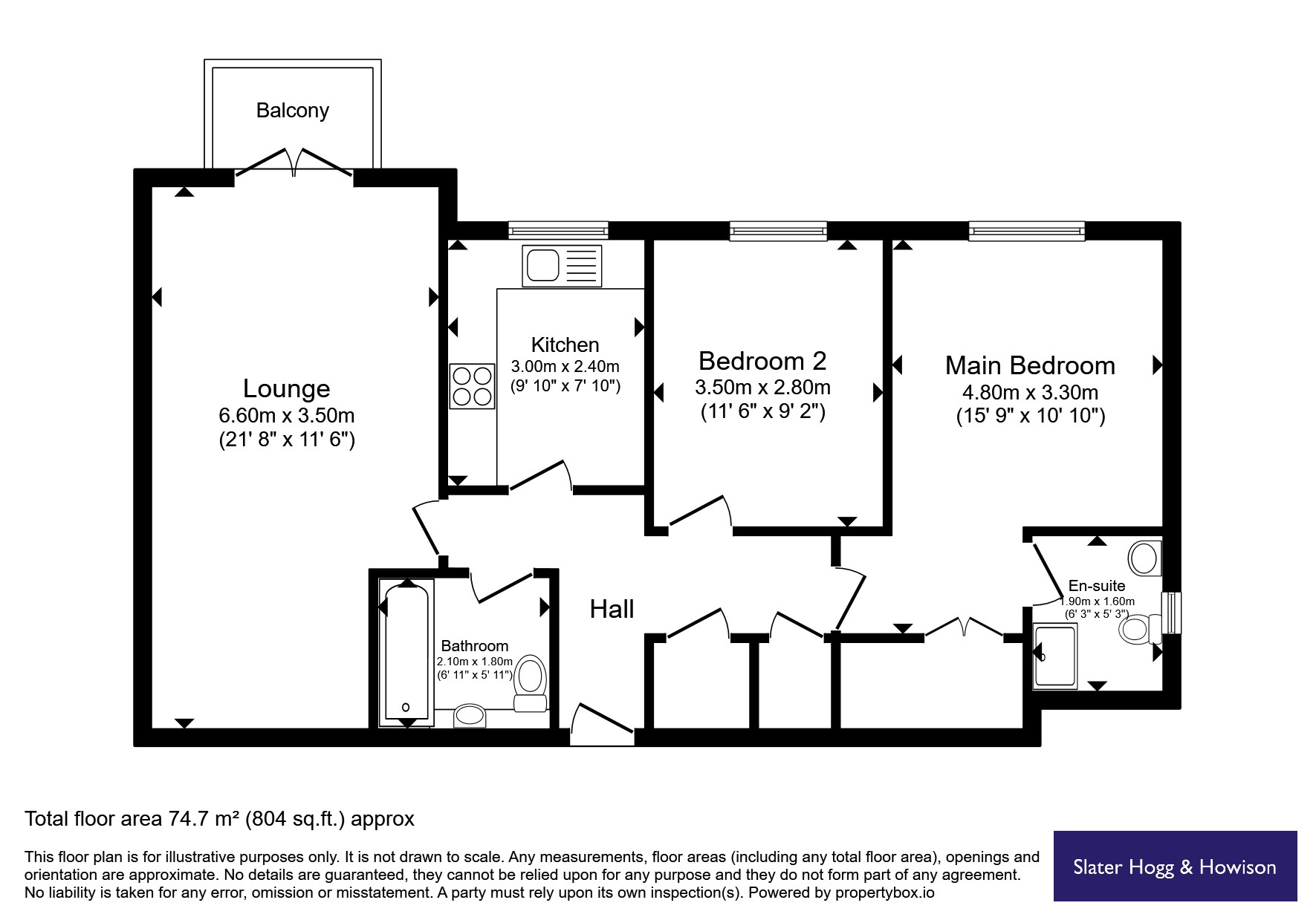 Stewartfield Gardens, Glasgow floorplan