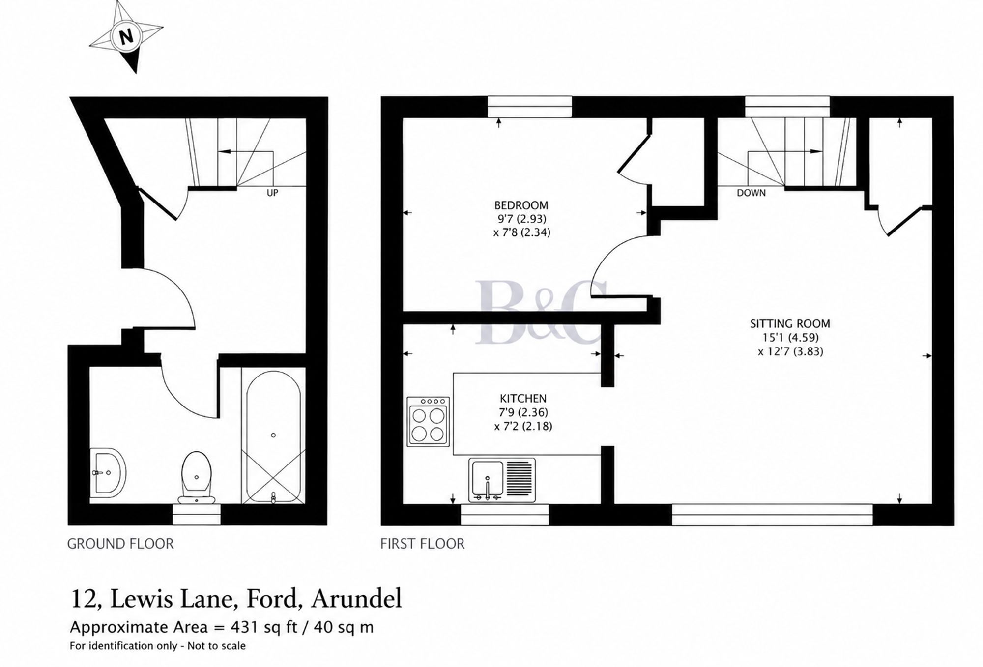 12 Lewis Lane, Arundel floorplan