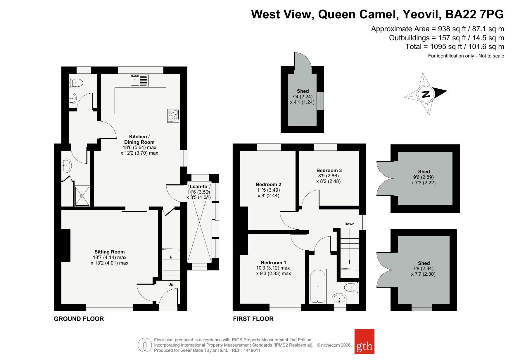 5, West View, Yeovil floorplan