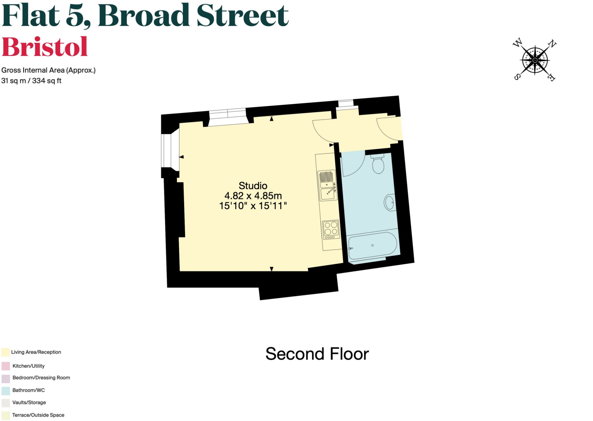 The Gold Penny, Bristol floorplan