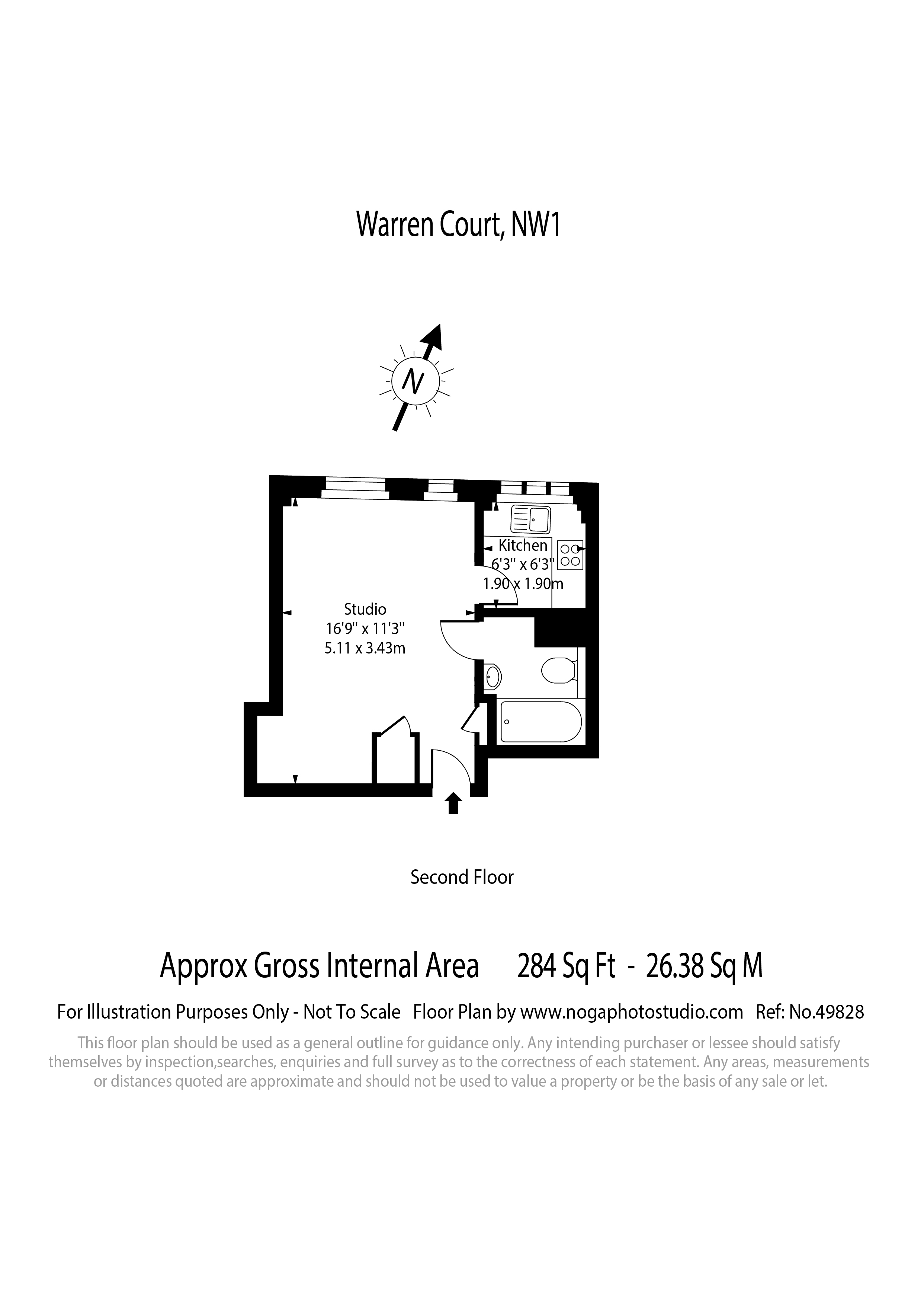 Euston Road, London floorplan