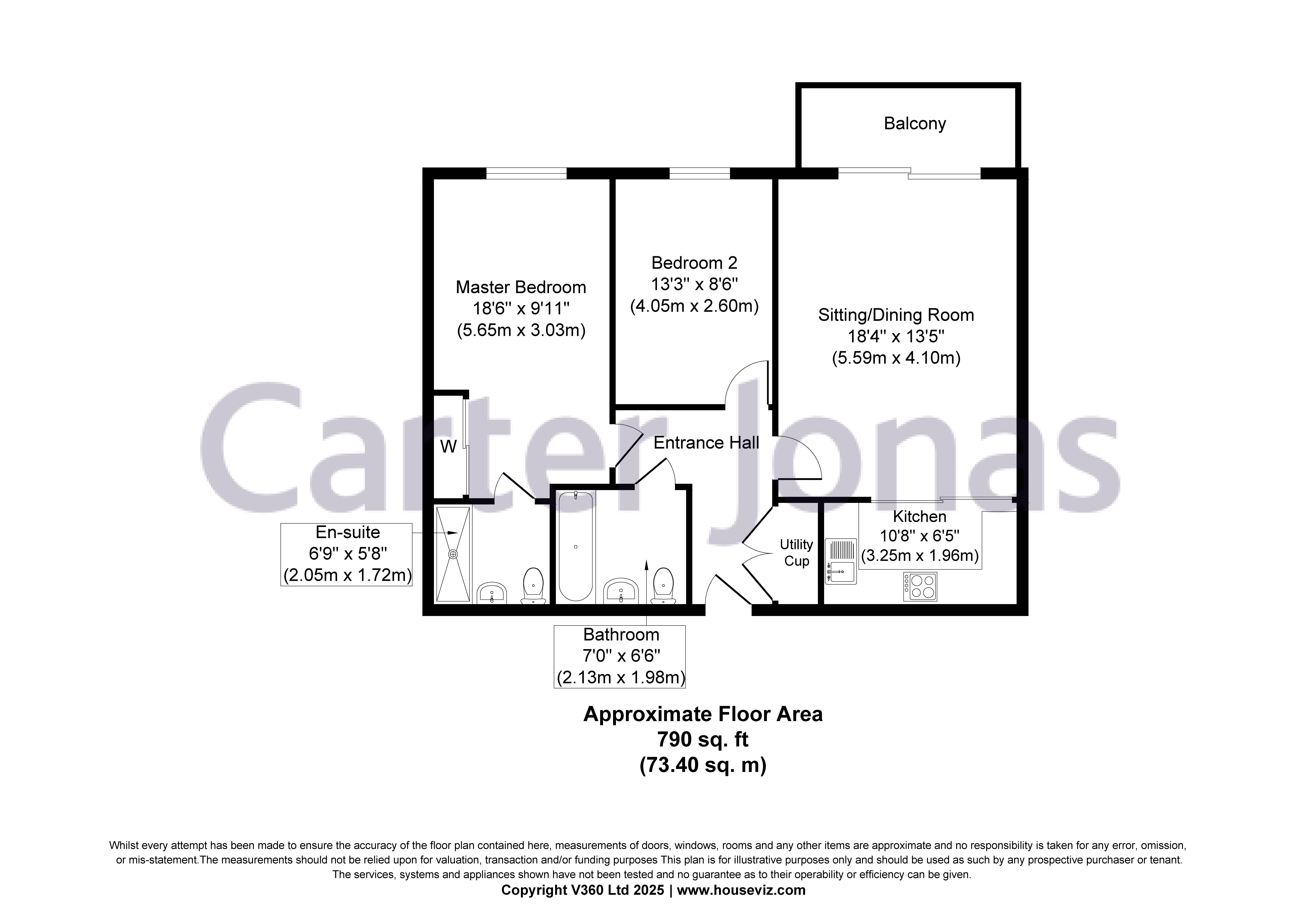 27, Keynes House, Cambridge floorplan