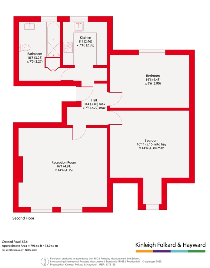 108b, Croxted Road, London floorplan