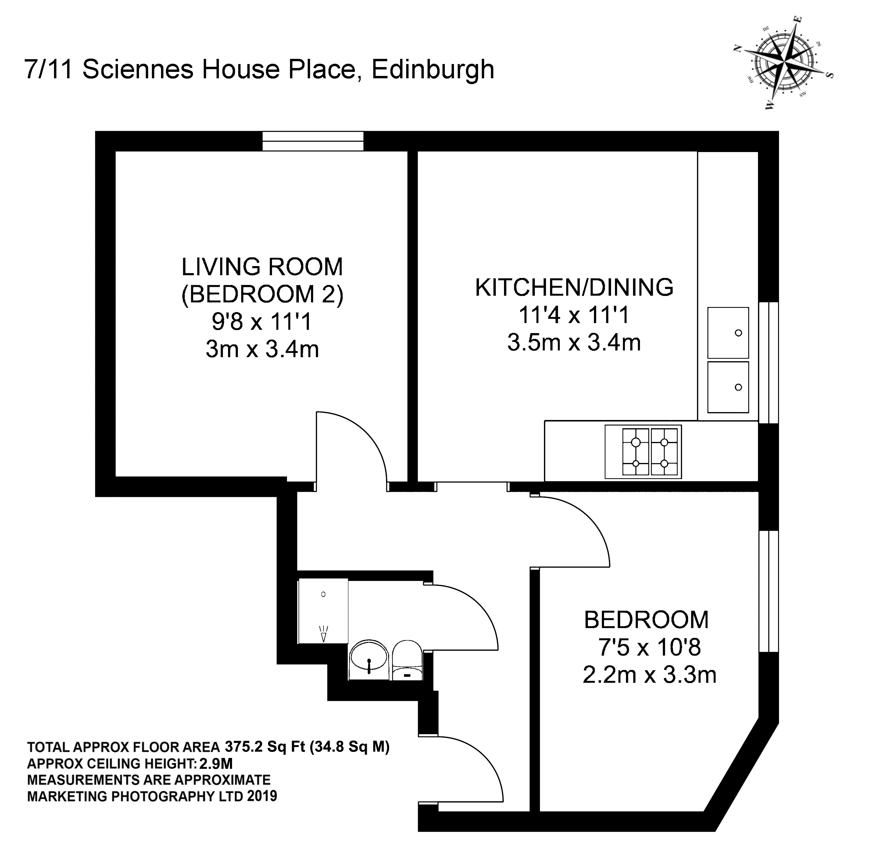 1 Bedrooms Flat for sale in Sciennes House Place, Edinburgh EH9