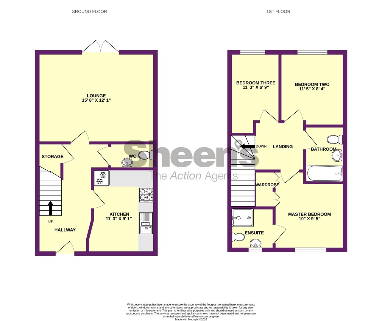 4, Nancy Blackett Avenue, Walton-on-the-Naze floorplan