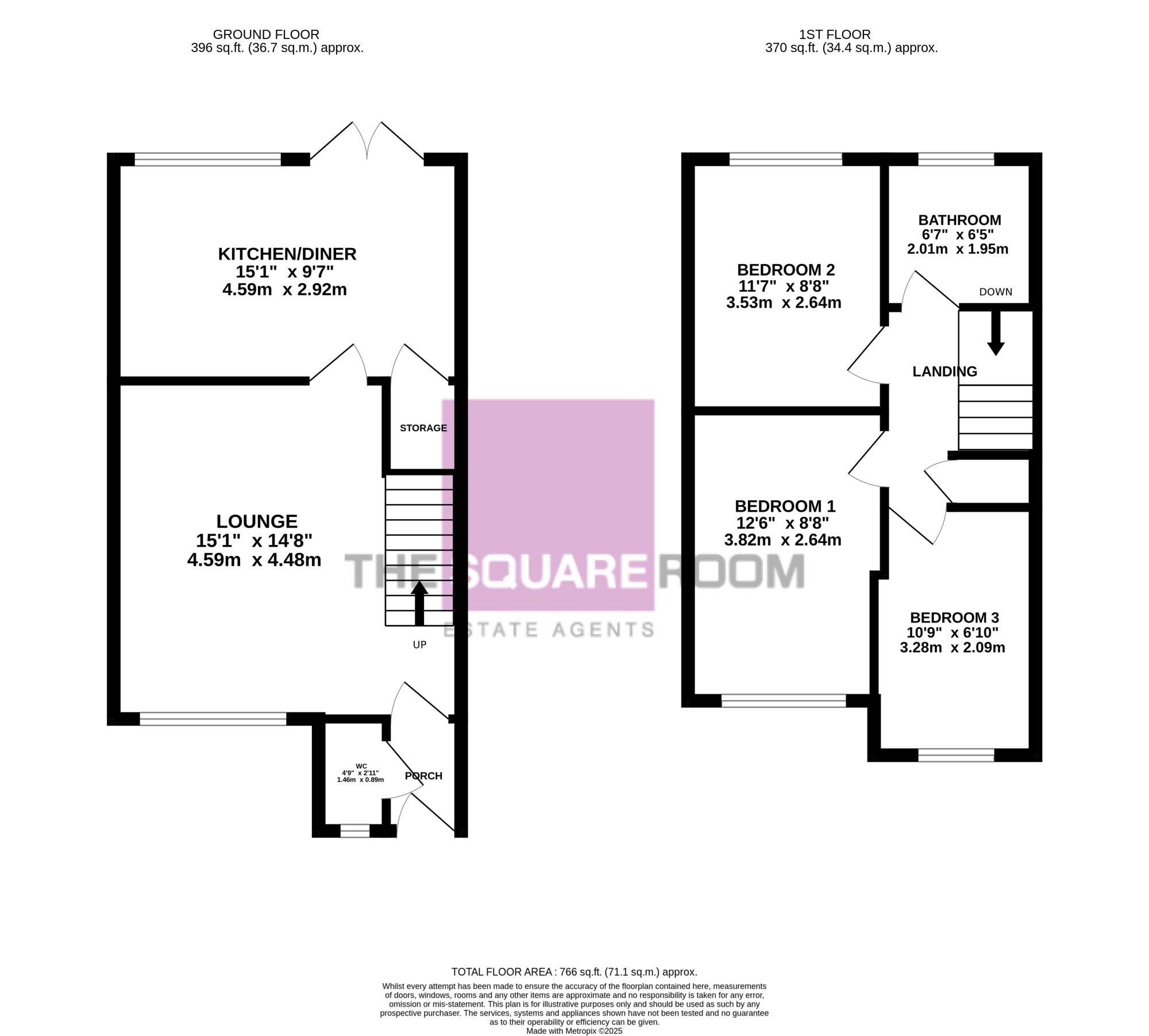 28, Jubilee Gardens, Staining floorplan
