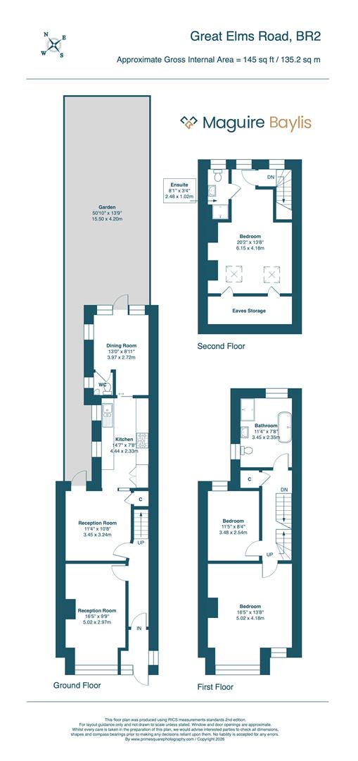 3, Great Elms Road, Bromley floorplan