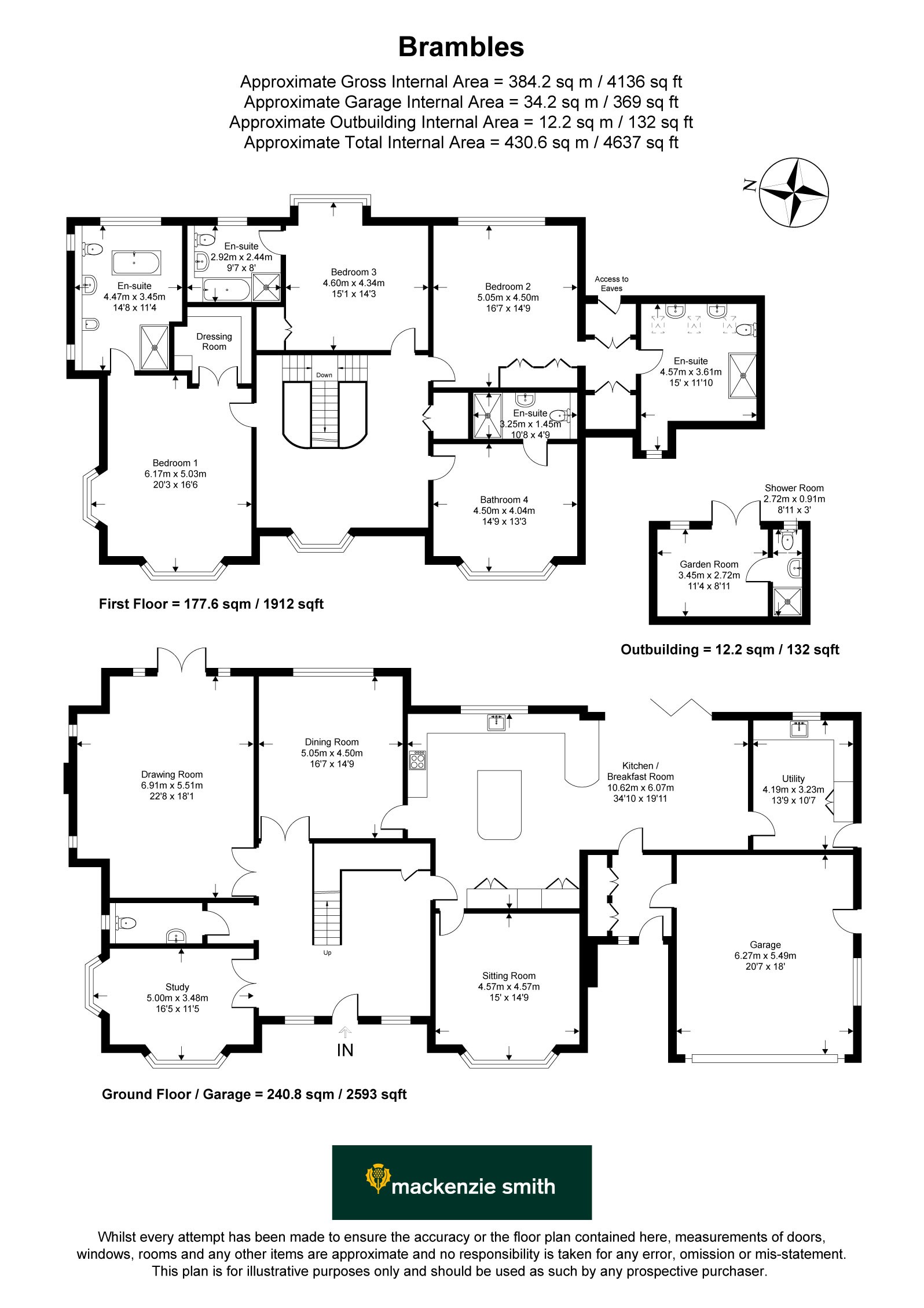 Brambles,, West Green Road, Hartley Wintney floorplan