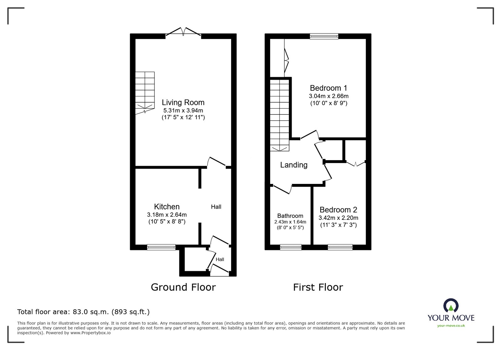 24, Mill House Drive, Stoke-on-Trent floorplan