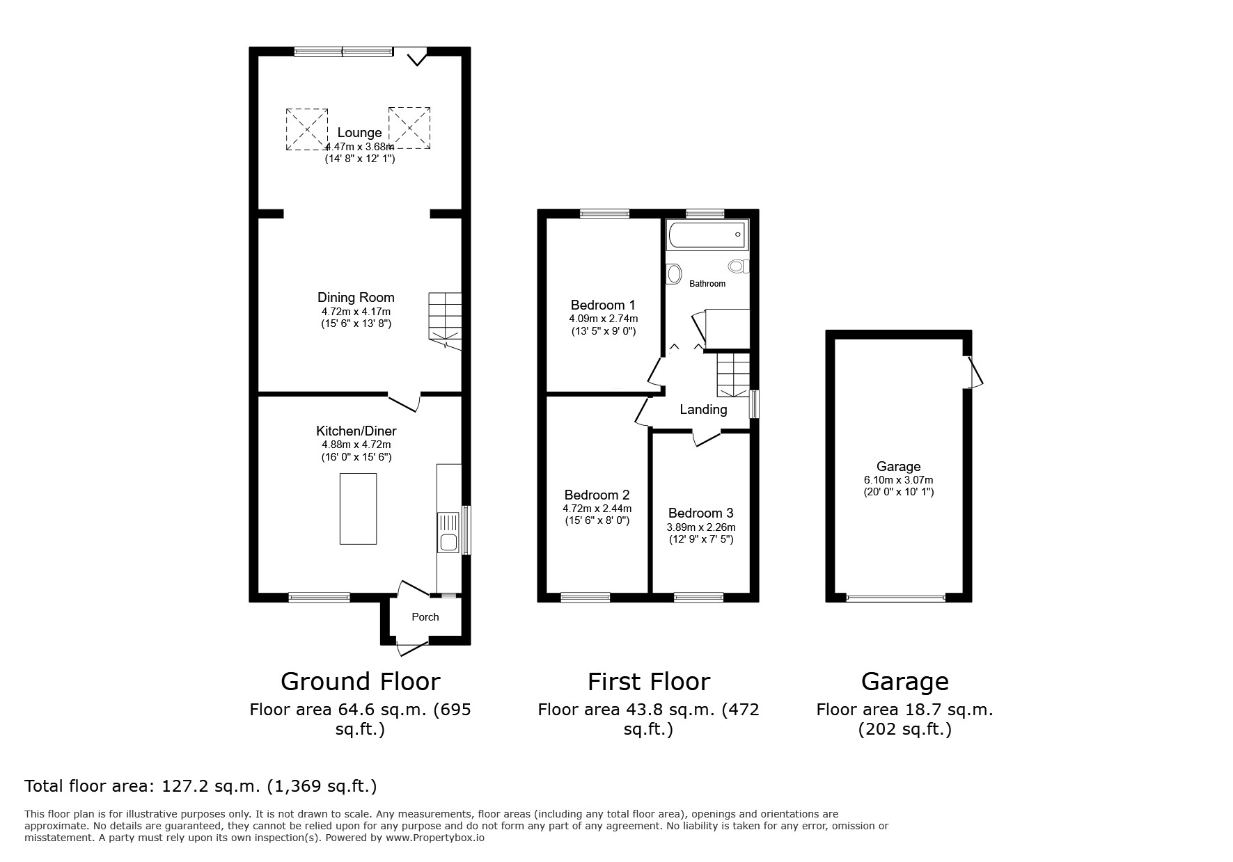 2, Welbournes Lane, Long Bennington, Newark floorplan