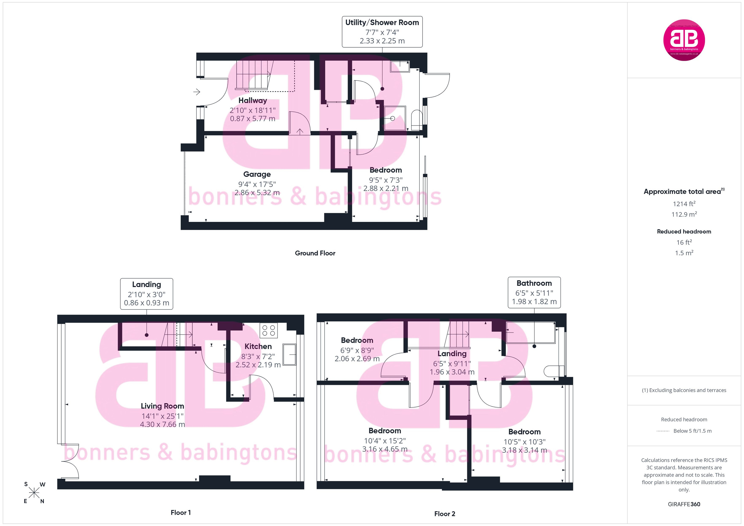 4 Rookery Court, Marlow floorplan