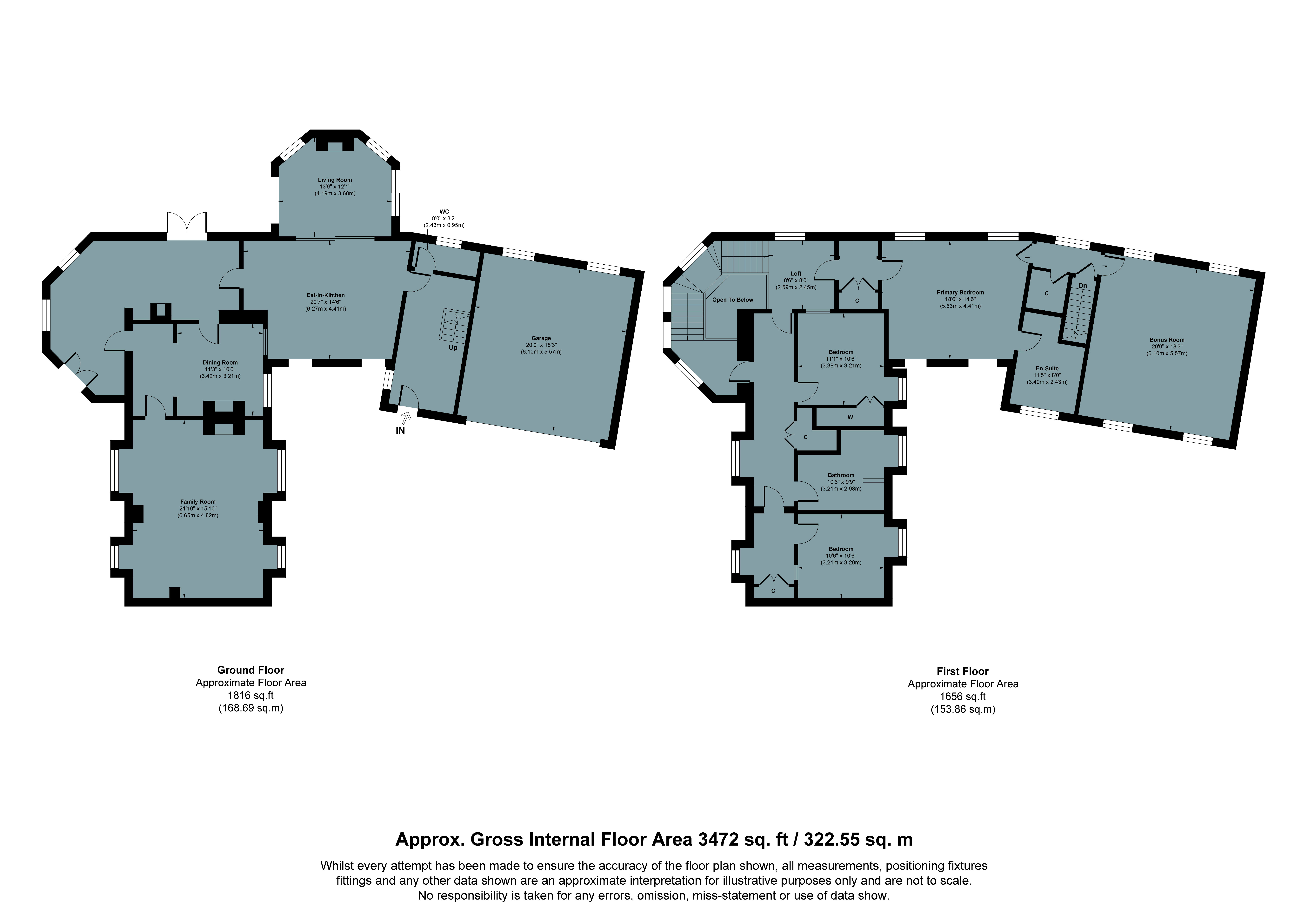 The Compass,, High Street, Mold floorplan