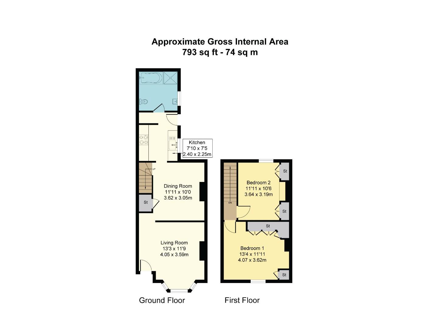 47, Allandale Road, Enfield floorplan