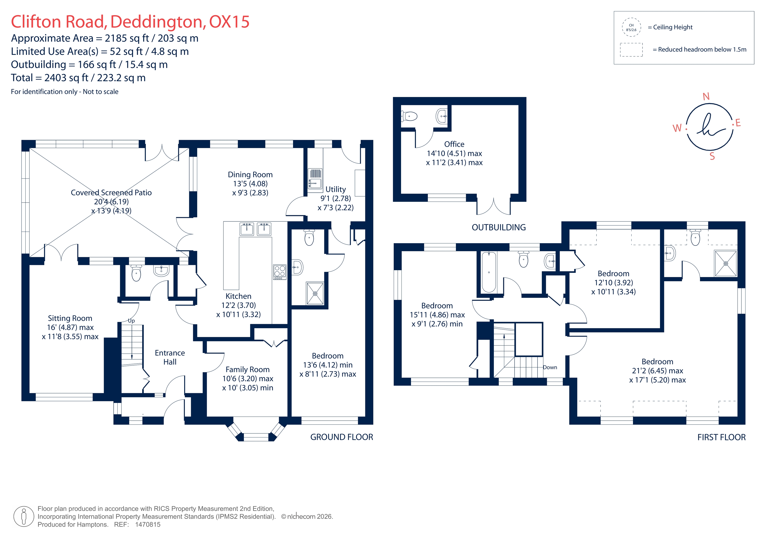 Greenacres, Clifton Road, Deddington floorplan