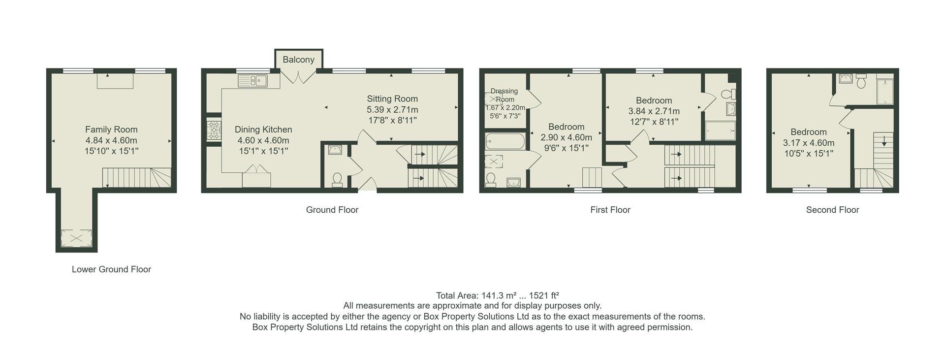 1 The Malt, Main Street, Burley in Wharfedale floorplan