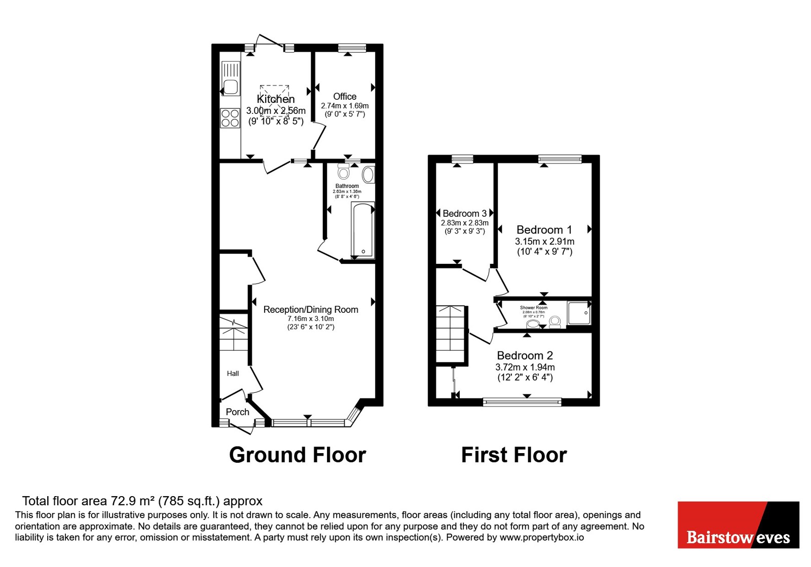 31, Tennyson Road, Essex floorplan
