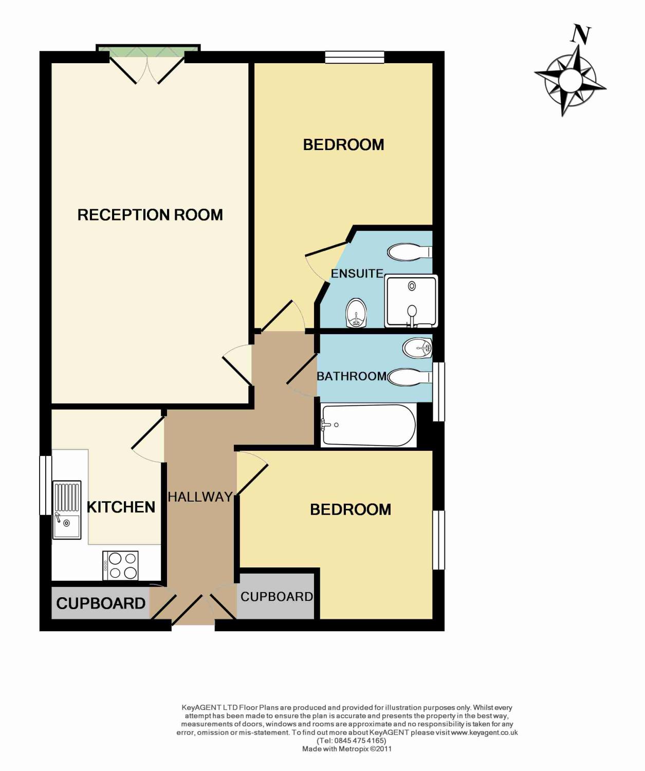 2 Bedrooms Flat to rent in Maple Gardens, Upper High Street, Epsom KT17