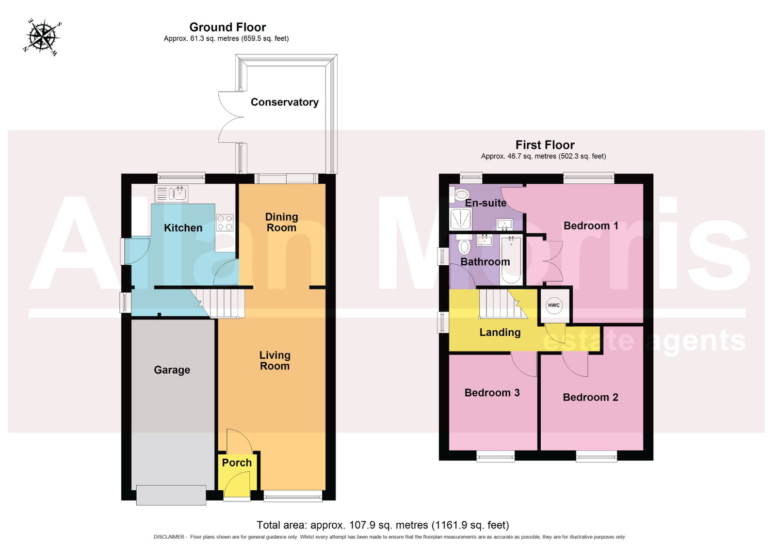 20, Dunkirk Drive, Worcester floorplan