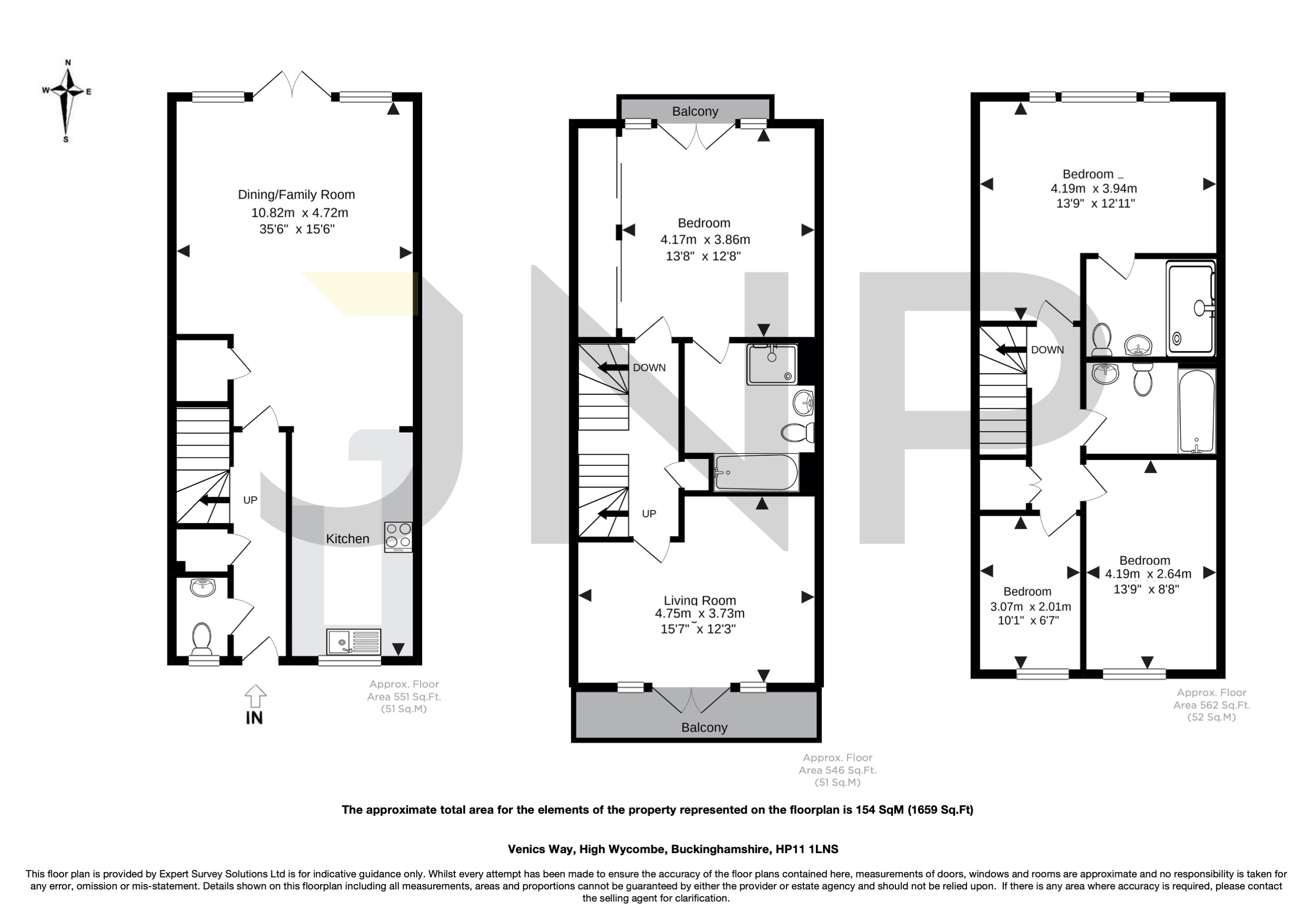 12, Venics Way, Buckinghamshire floorplan