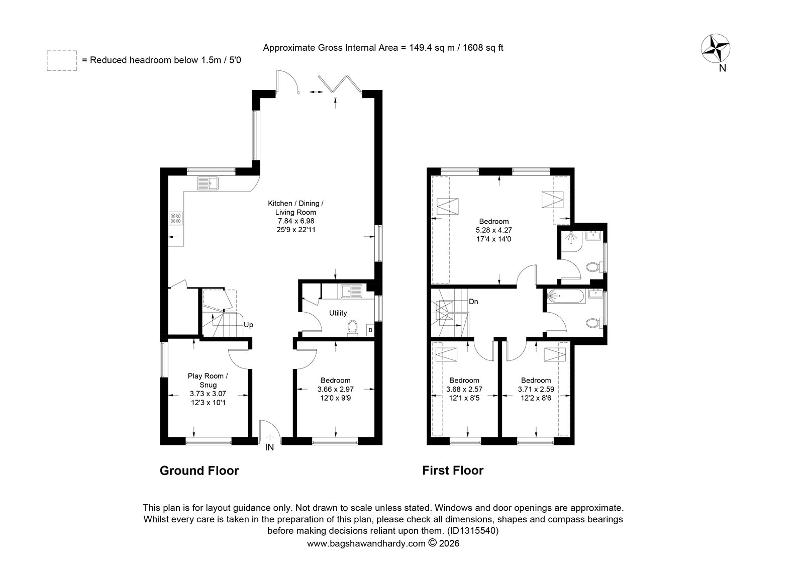 13, Hillingdon Avenue, Kent floorplan