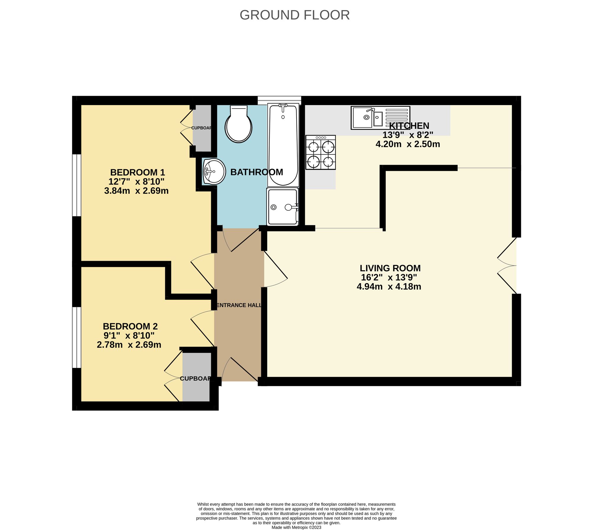 13 Stannary Court, Okehampton floorplan