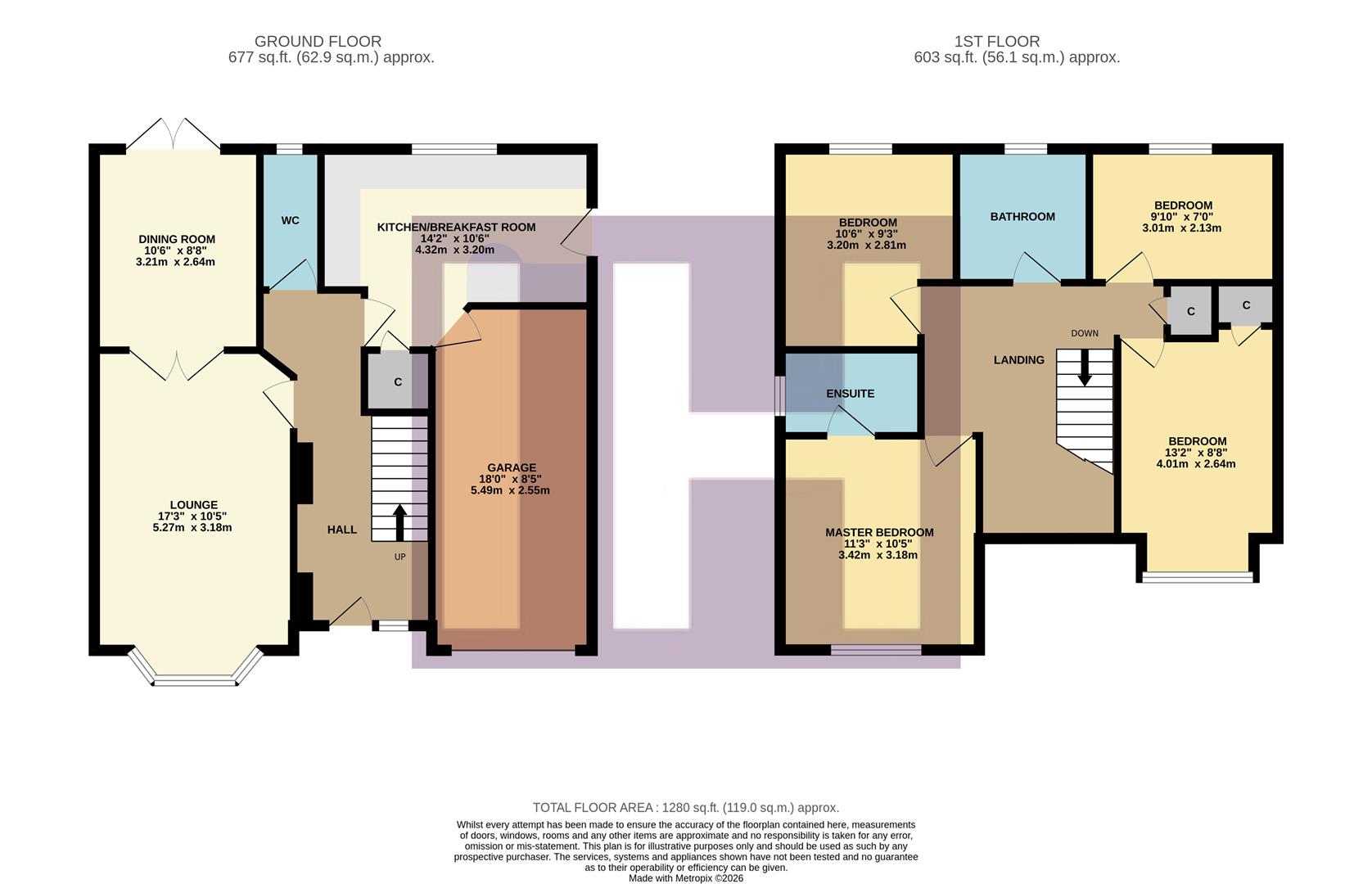 26, Westminster Oval, Stockton-On-Tees floorplan