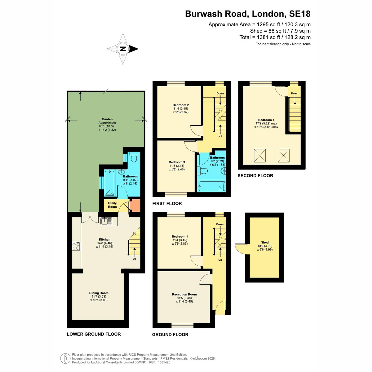 burwash Road, London floorplan