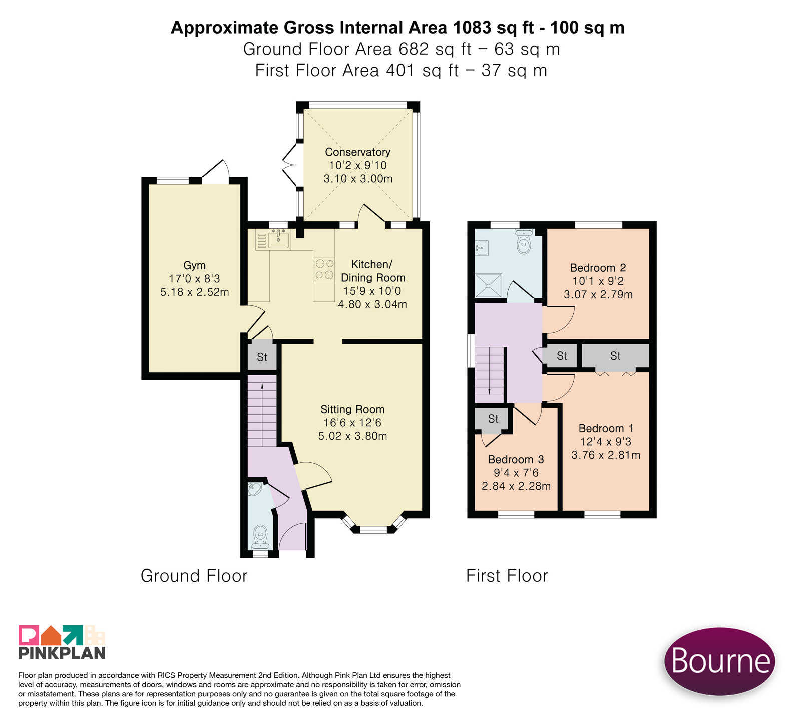 35, Cater Gardens, Guildford floorplan