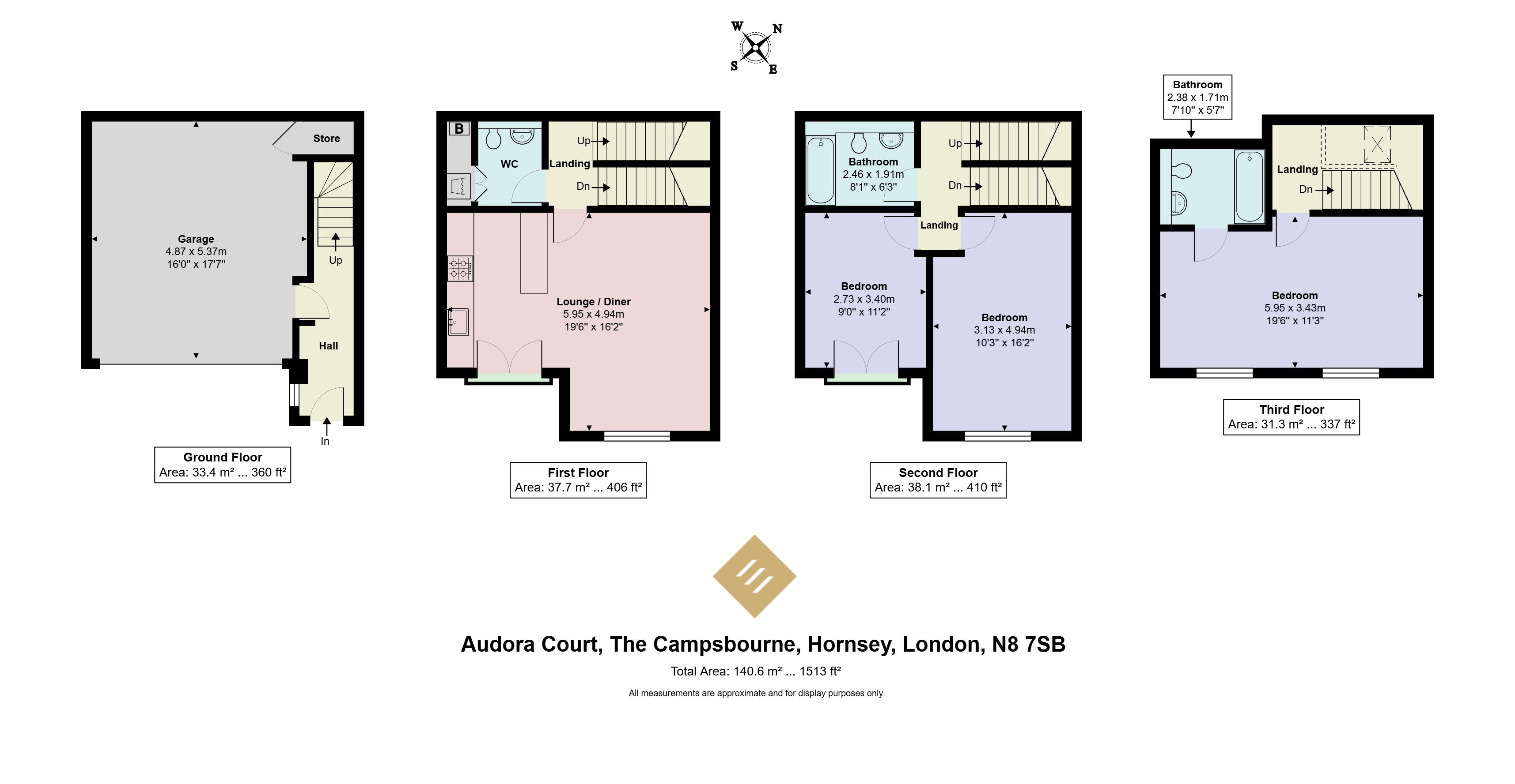 The Campsbourne, London floorplan
