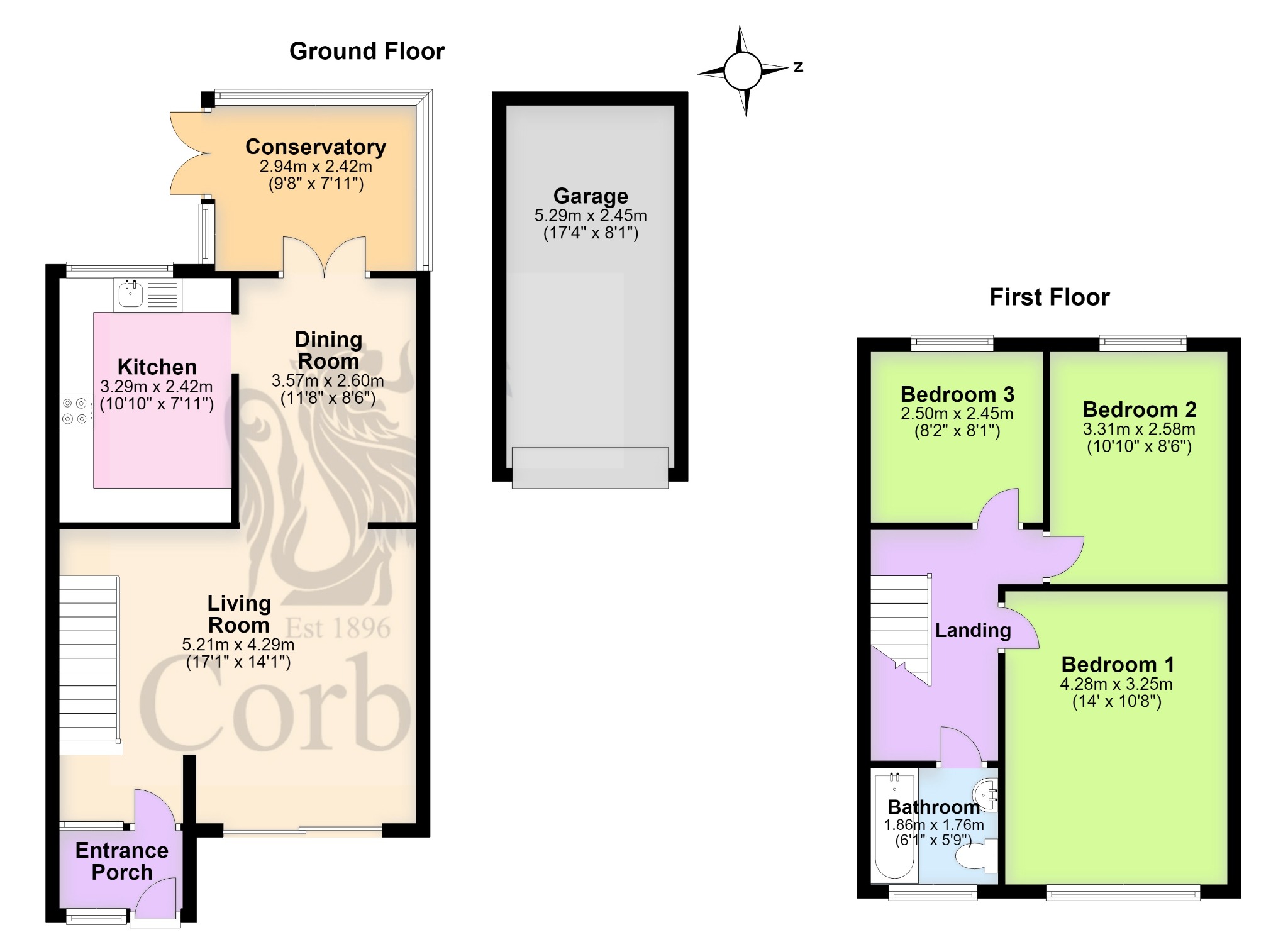 39 Mariners Drive, Swanage floorplan