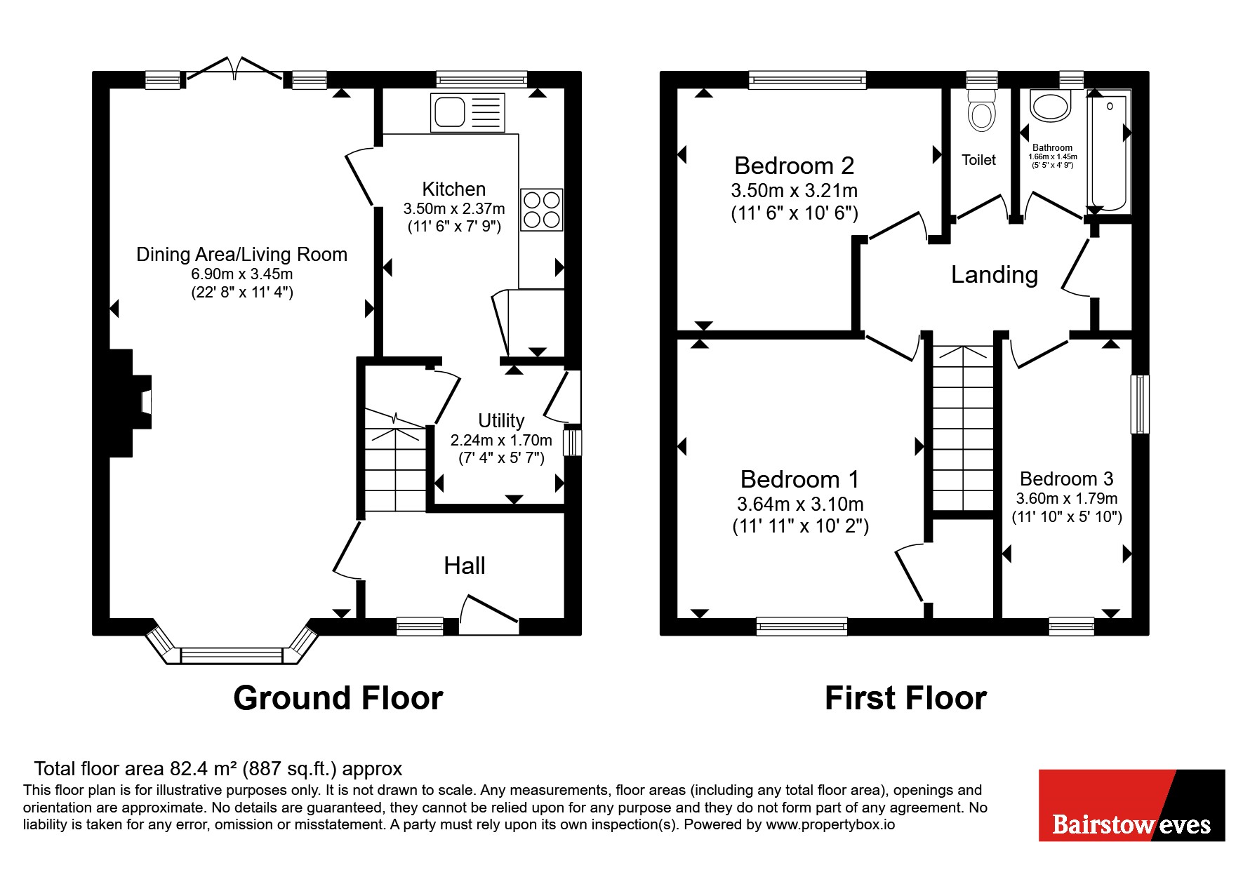 43, Manesty Crescent, Nottingham floorplan
