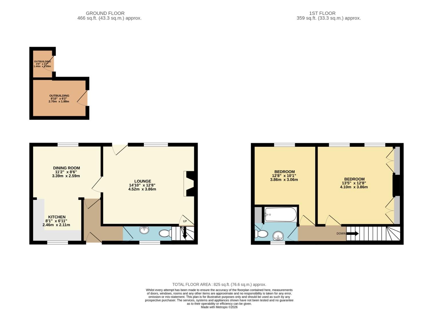 8, Vicarage Lane, Ivinghoe floorplan