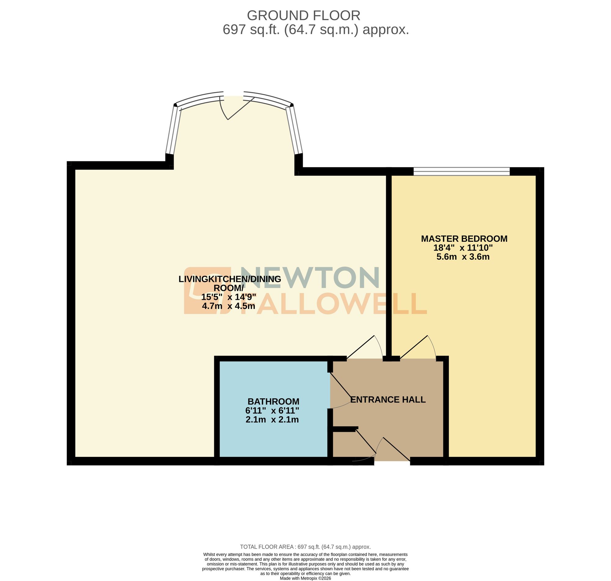 75 Hermitage Court Honeywell Close, Leicester floorplan