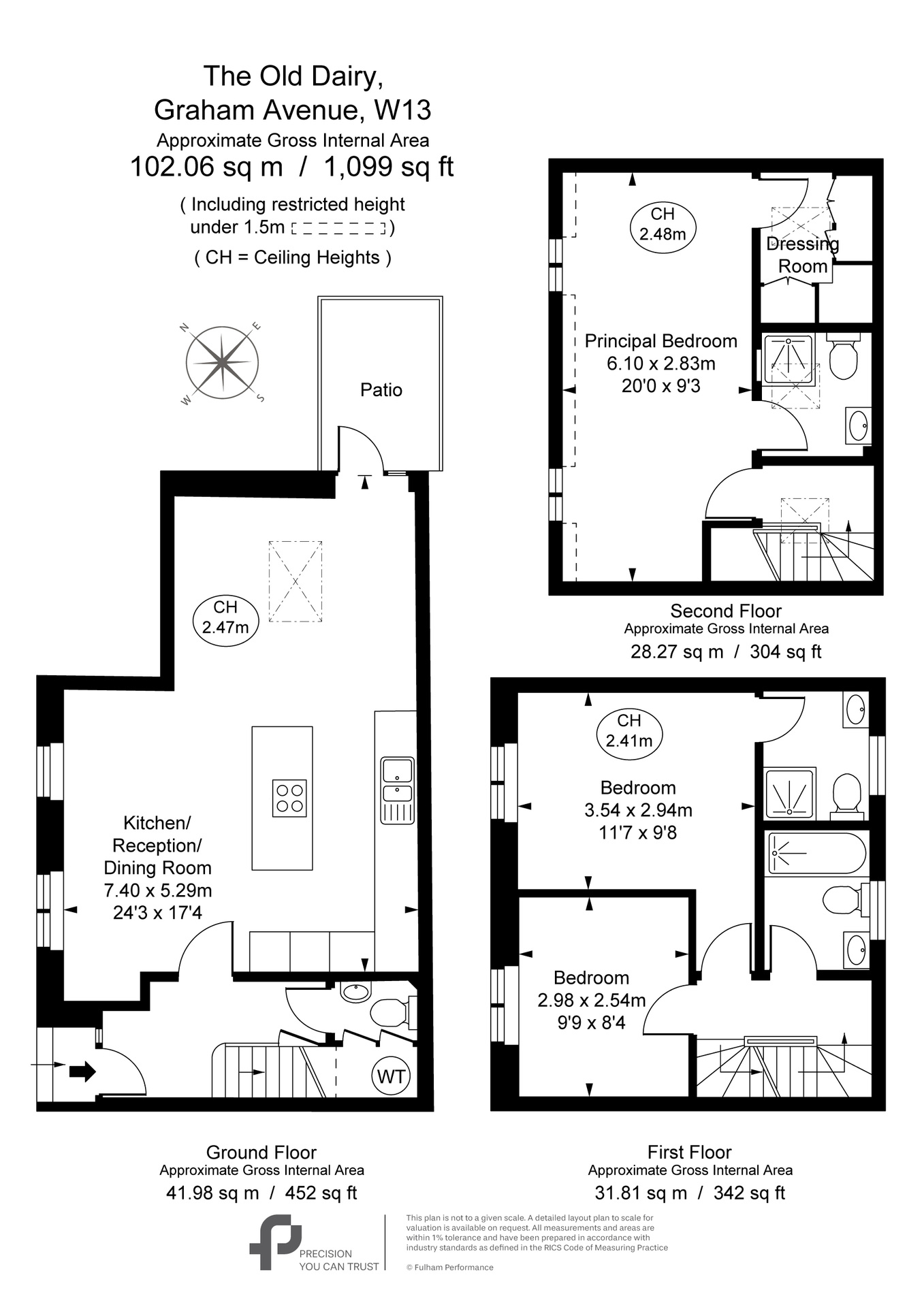 The Old Dairy, London floorplan