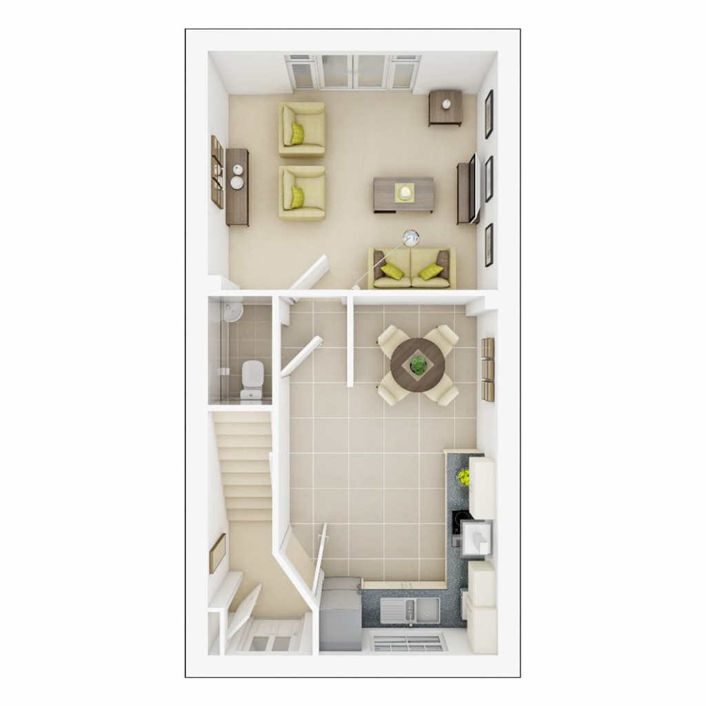 The Alton G - Plot 406, Half Penny Meadows, Pendle Road, Clitheroe floorplan