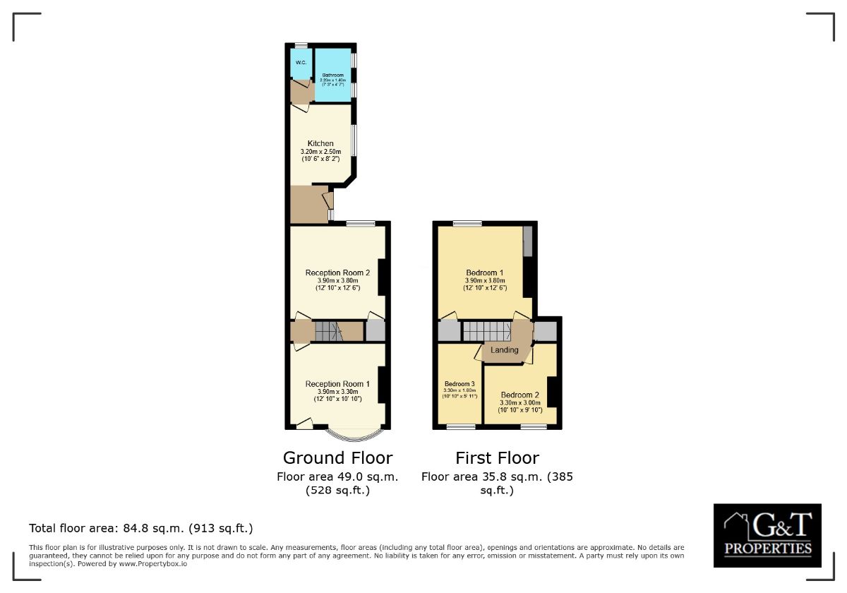 37 King Street, Stourbridge floorplan
