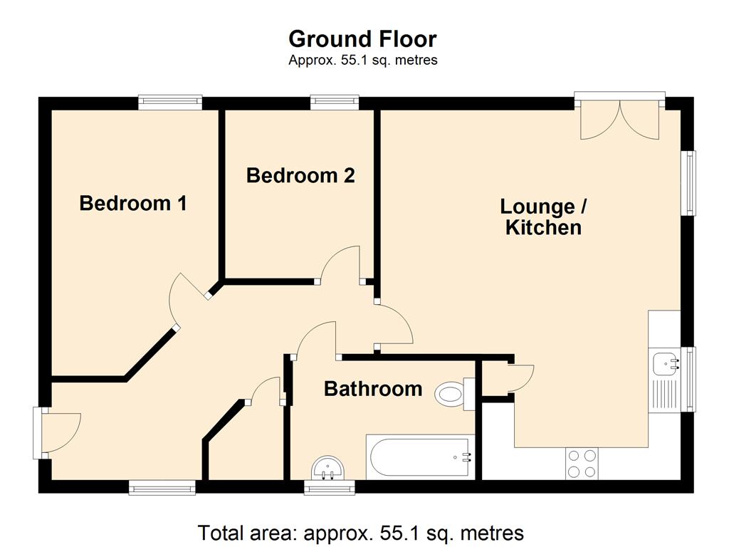 2 Bedrooms Flat to rent in Nicholas Charles Cresent, Aylesbury HP18