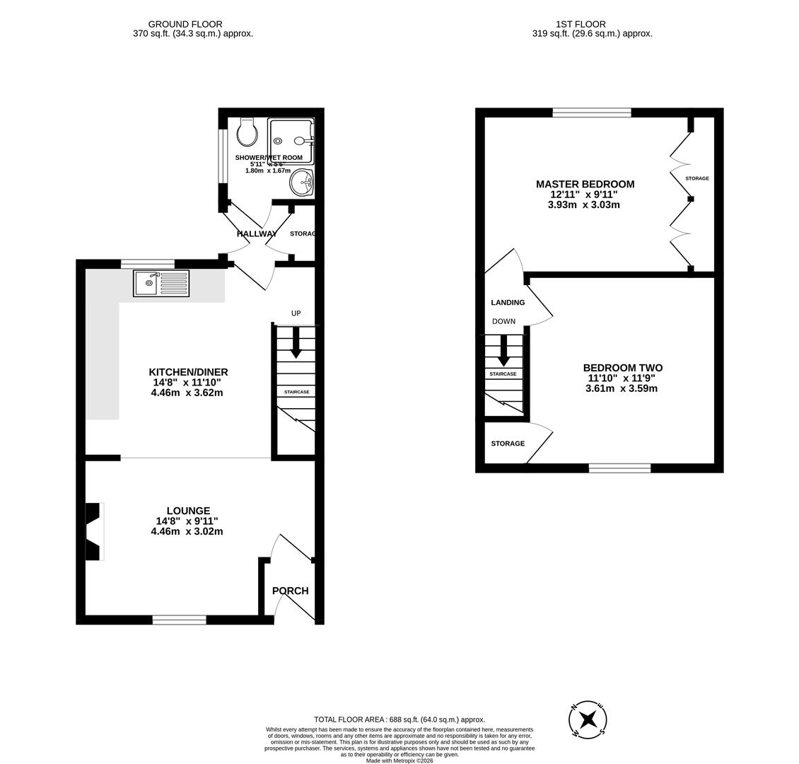 79, Bolton Road, Chorley floorplan