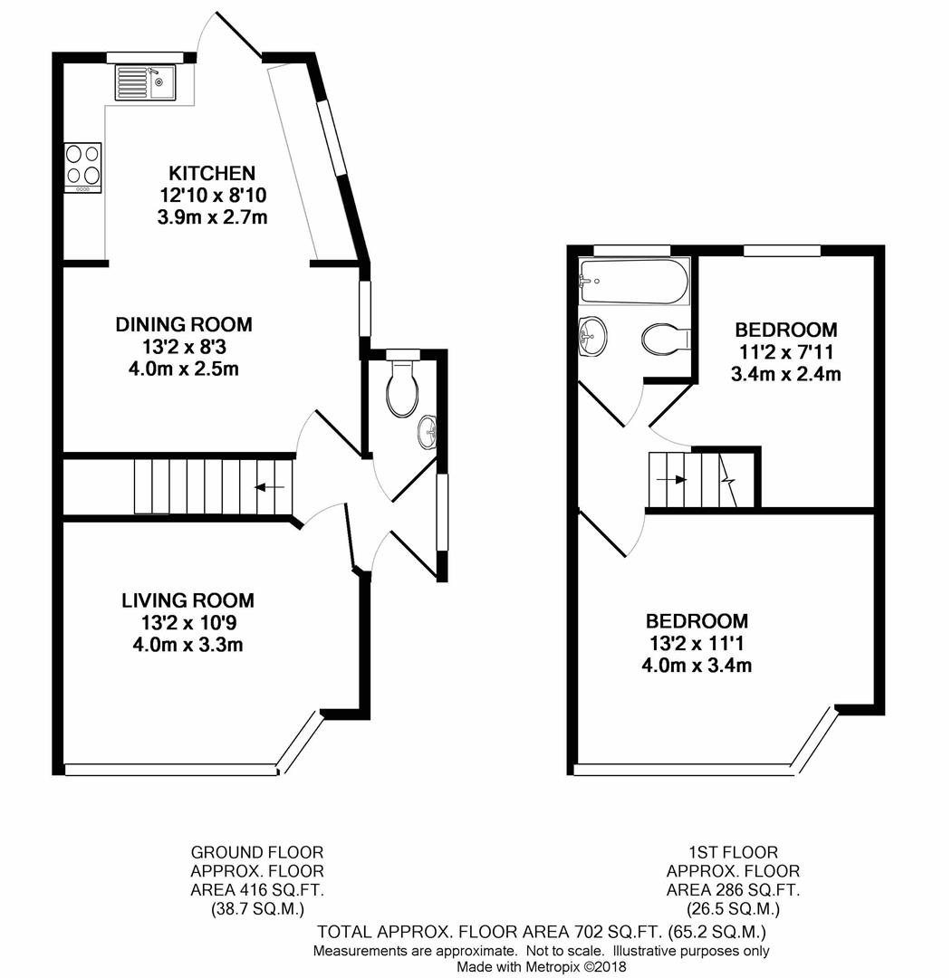 2 Bedrooms Semi-detached house for sale in Merlin Road, Welling DA16