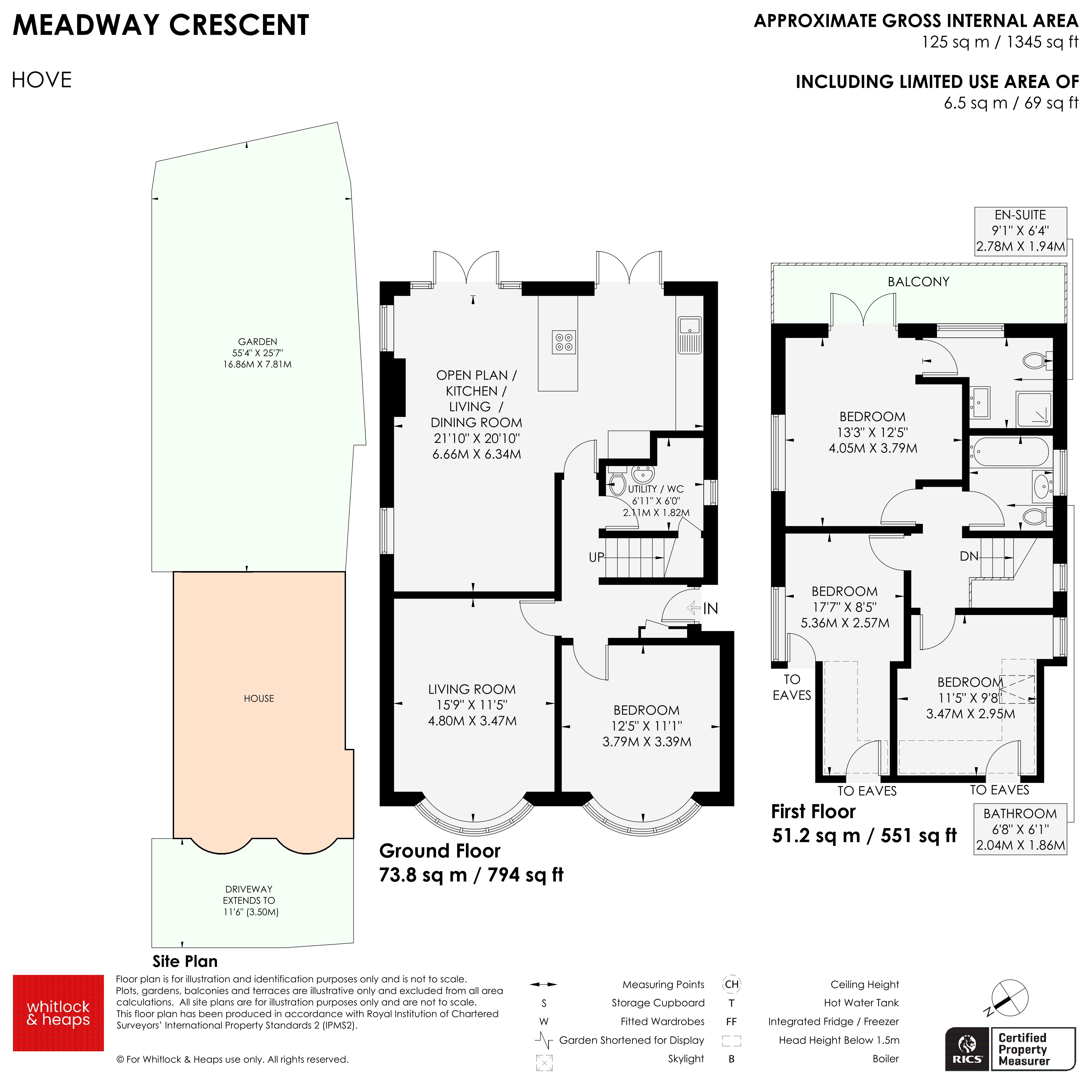 9, Meadway Crescent, Hove floorplan
