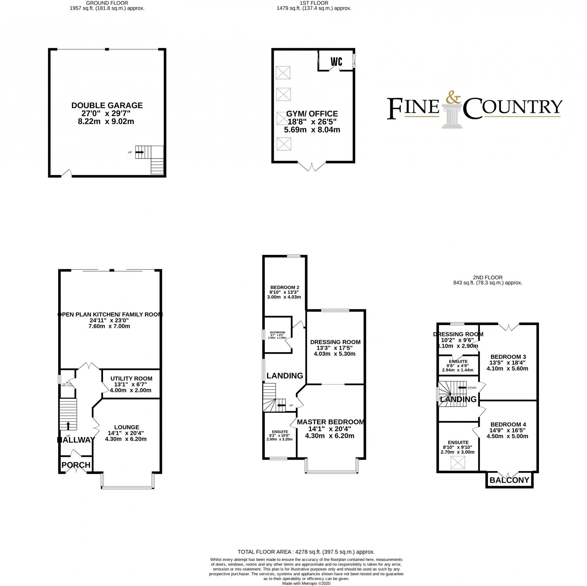 106 Queens Promenade, Blackpool floorplan