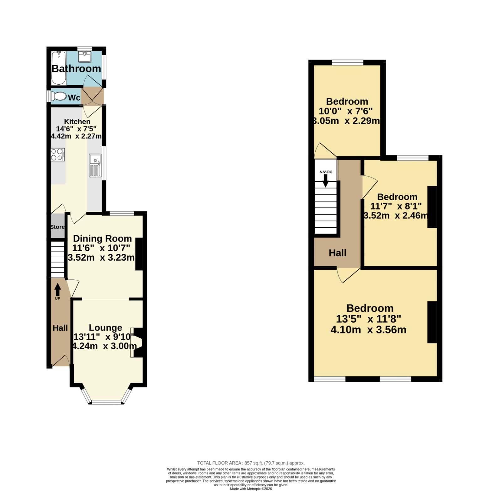 Chalkwell Road, Kent floorplan