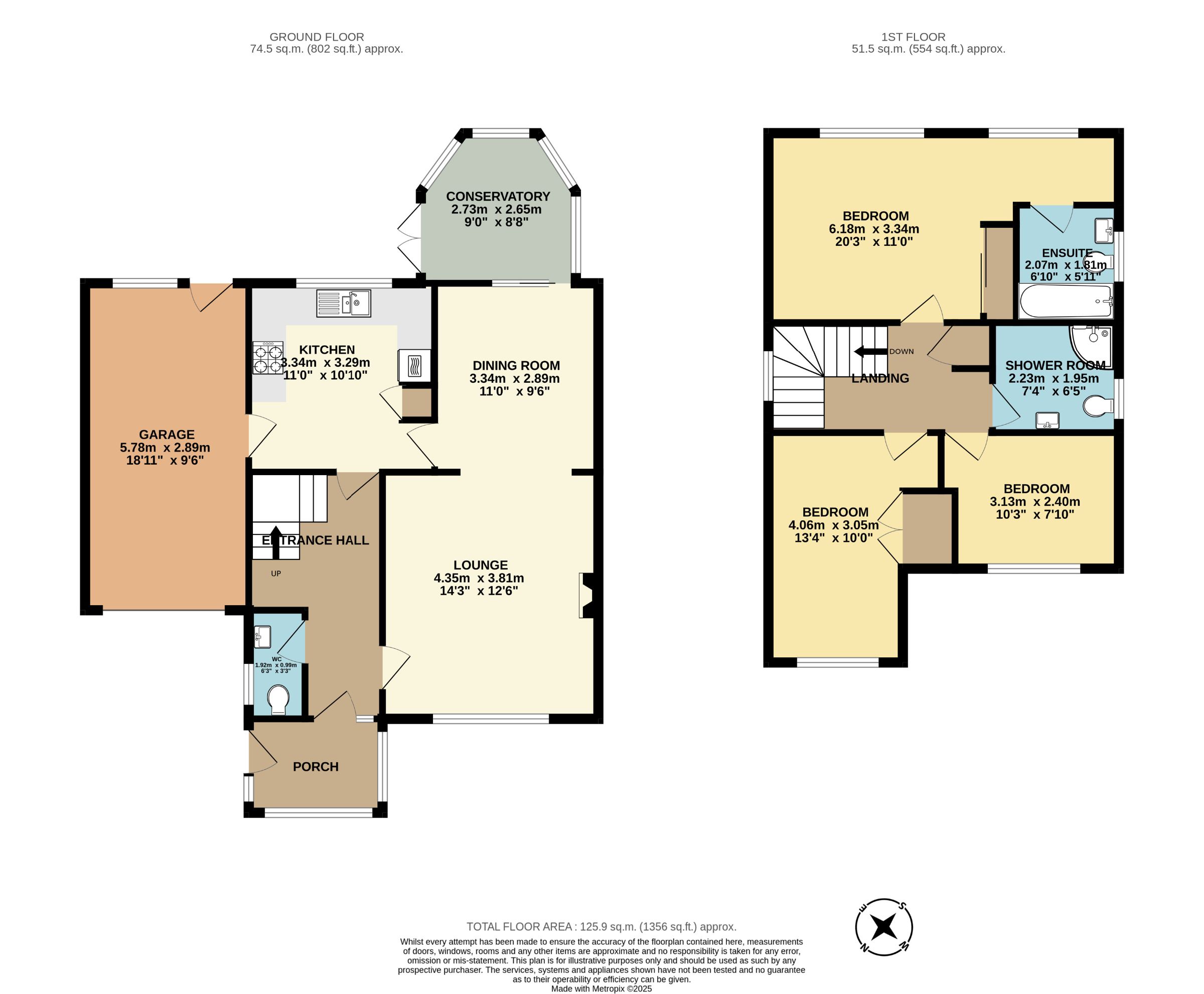 8 Weekaborough Drive, Paignton floorplan