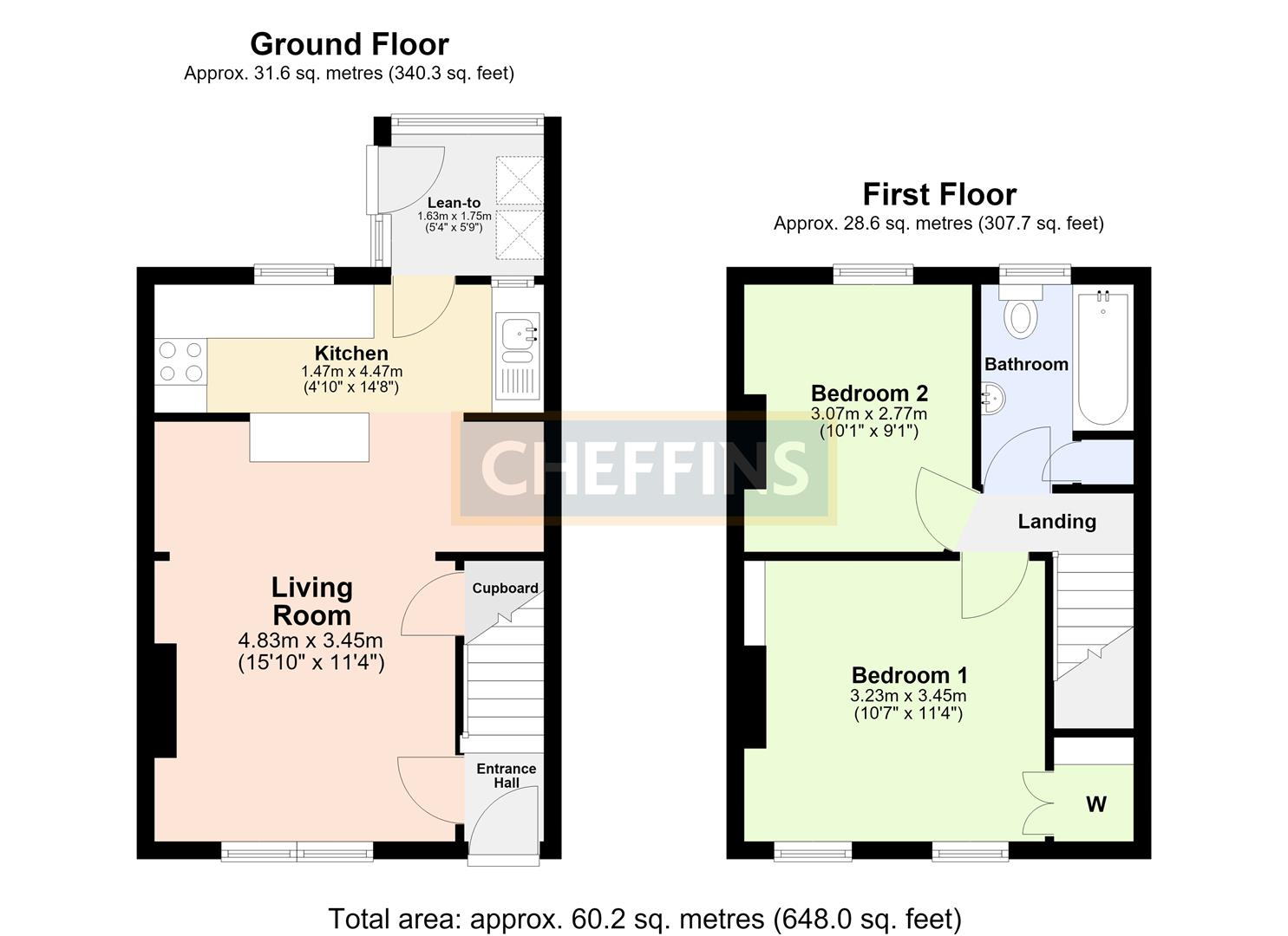 Frenchs Road, Cambridge floorplan