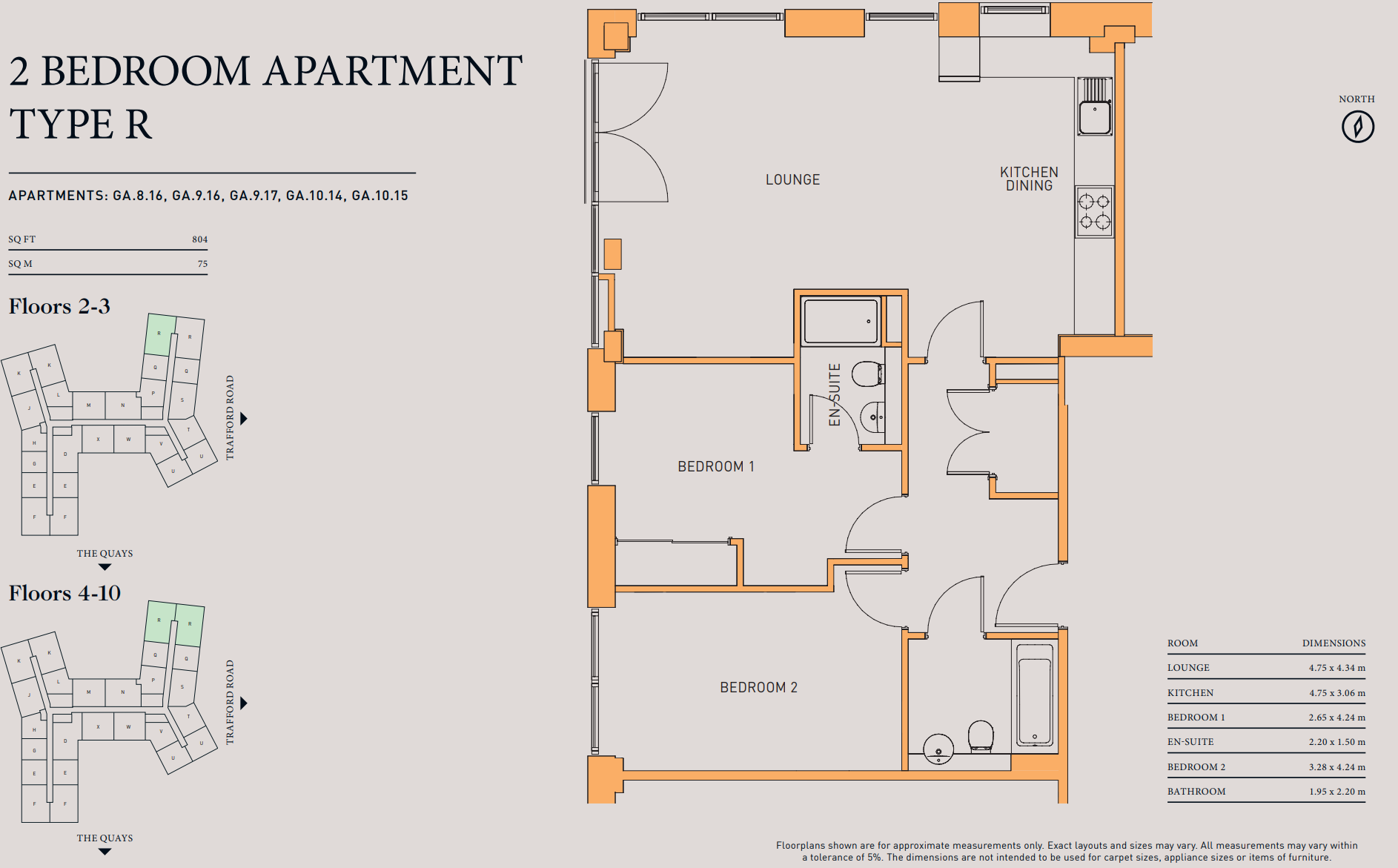 Furness Quay, Grapnel Apartments, Salford, Manchester floorplan
