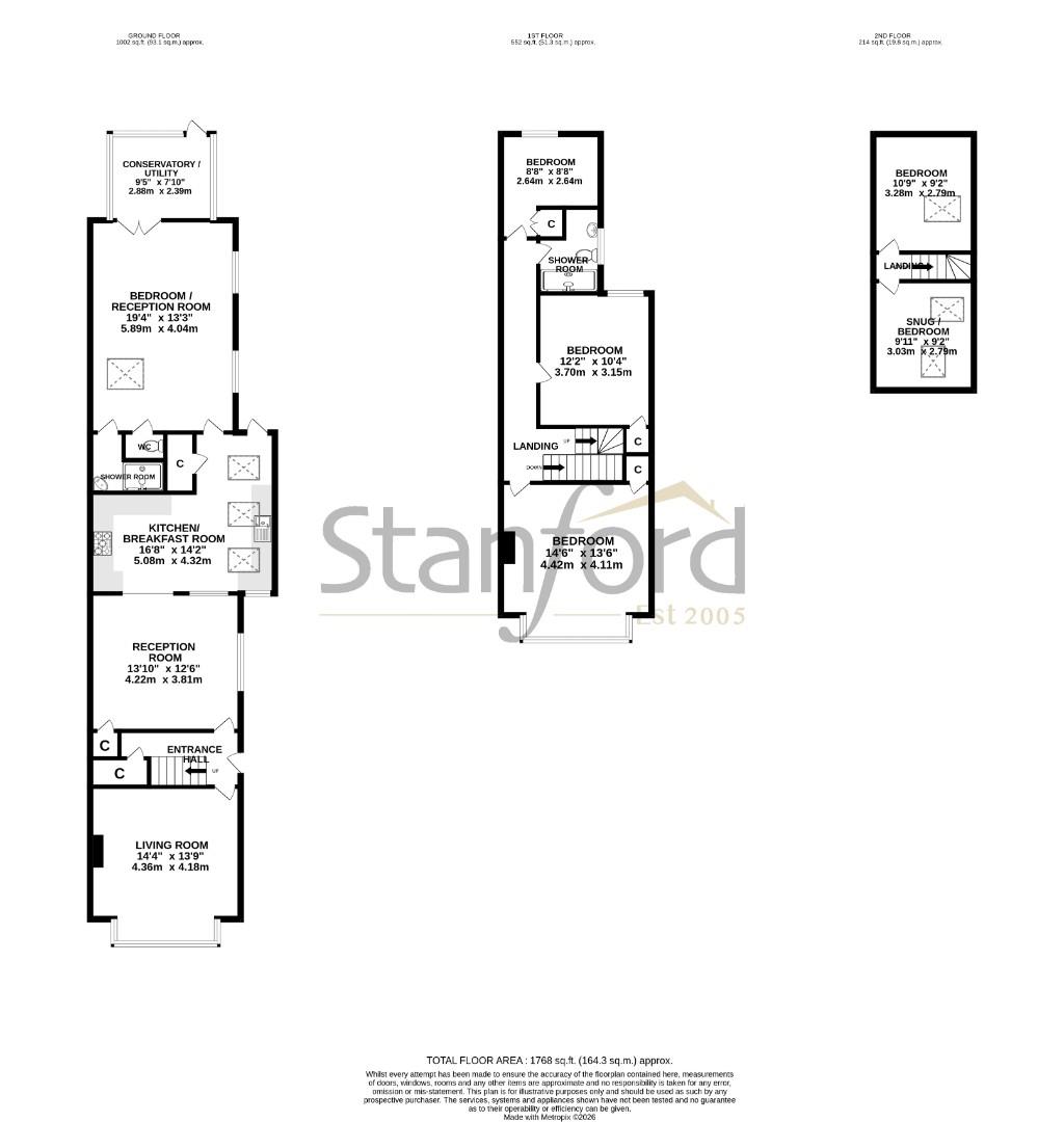 Porchester Road, Southampton floorplan