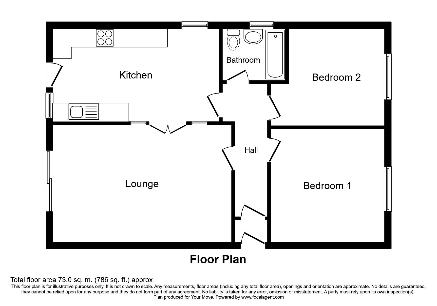 2 Bedrooms Bungalow for sale in Hesley Lane, Thorpe Hesley, Rotherham S61