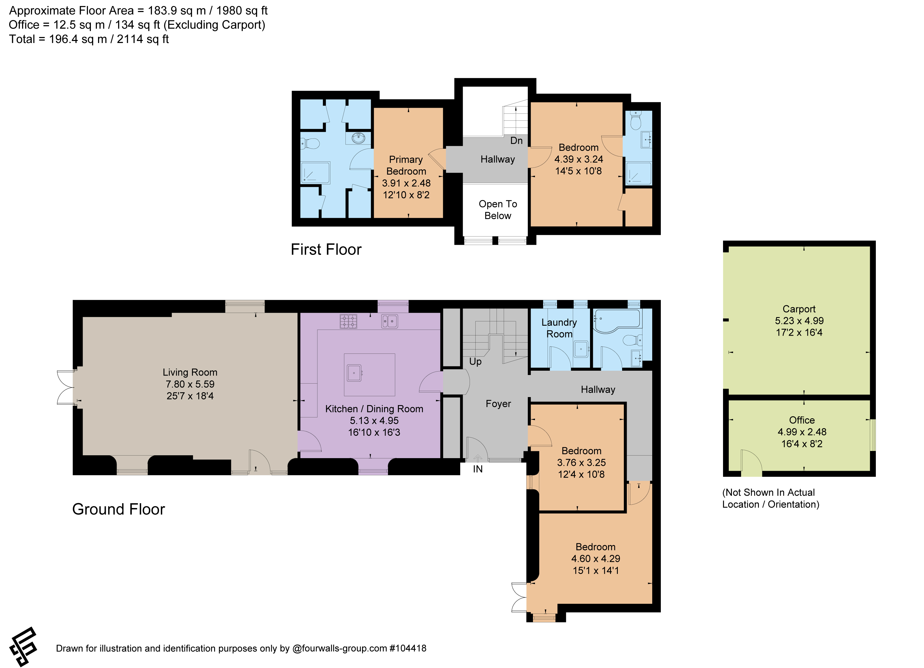 4, Hall Farm Paddocks, Begbroke floorplan