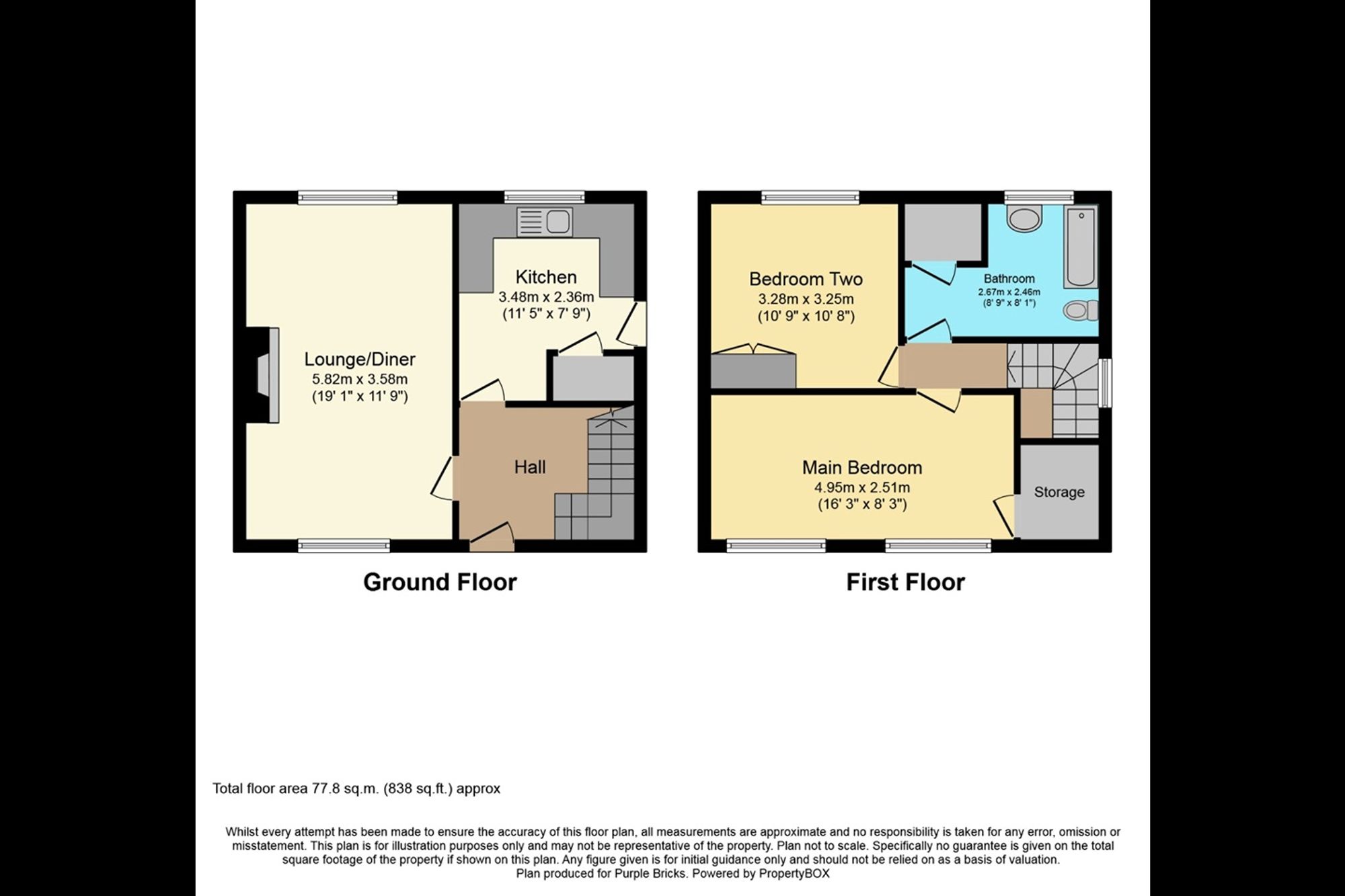 48 Carr Avenue, Manchester floorplan